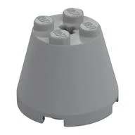 Cone 3 x 3 x 2 / Light Bluish Gray