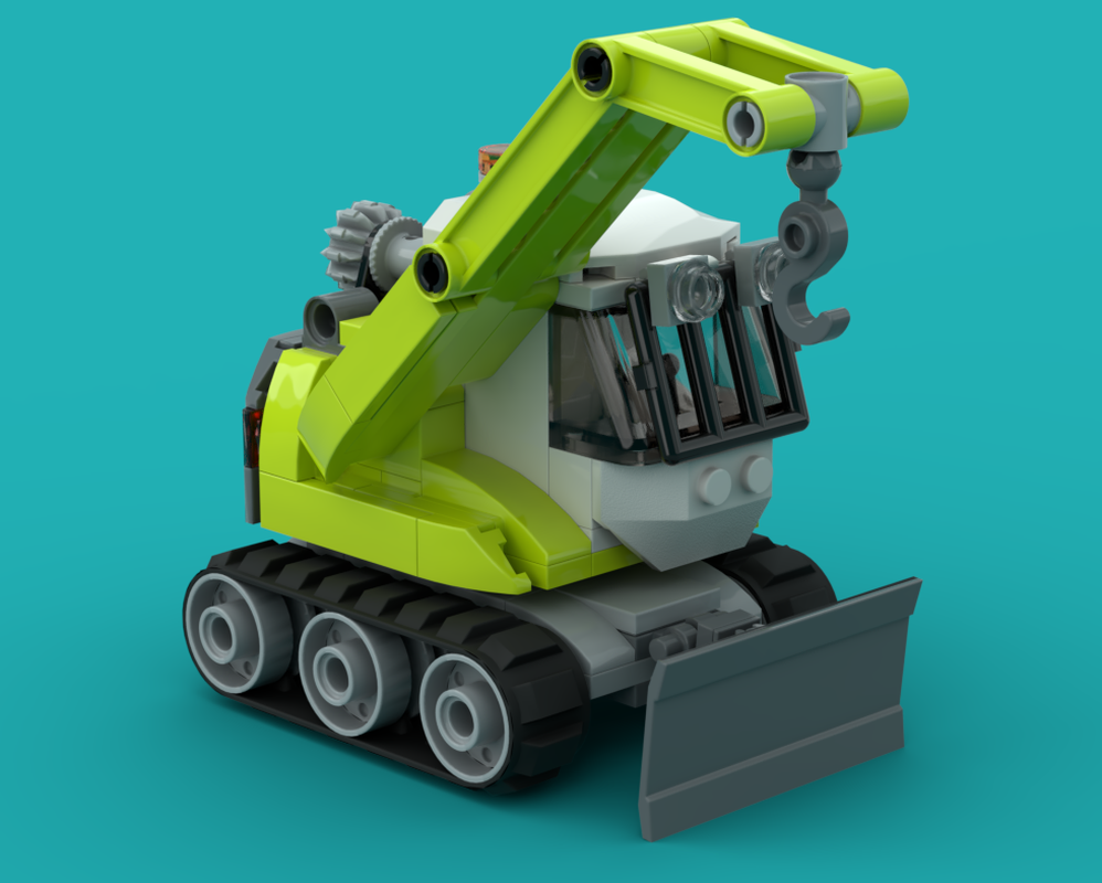 Lego Tiny Tracked Crane