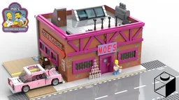 The Simpson Moe's Tavern