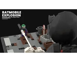 BATMOBILE EXPLOSION