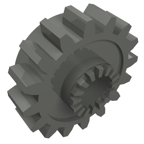 Lego Technic Gear 16 Tooth with Clutch [Toothed]