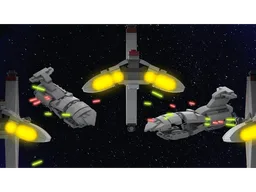 Interdictor-class Cruiser Leviathan (Mini scale) - KOTOR