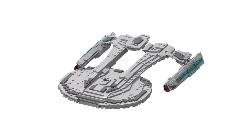 Lego Akira-Class Carrier Cruiser, Smooth Edition