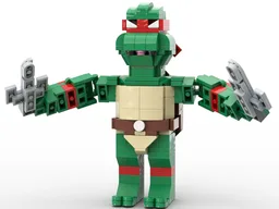 Raphael Lego Figure