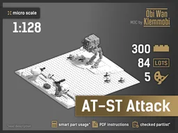 Micro Series AT-ST Attack, 1:128