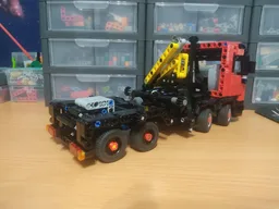 Mini crane truck