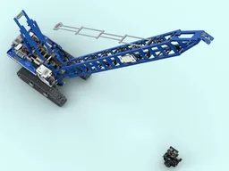 Crawler Crane extended (42042)