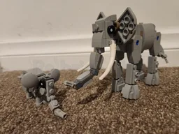 Elephant and Elephant Calf