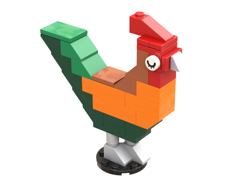 Lego Sleepy Rooster