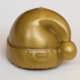 Santa Hat with Molded Top [Plain]