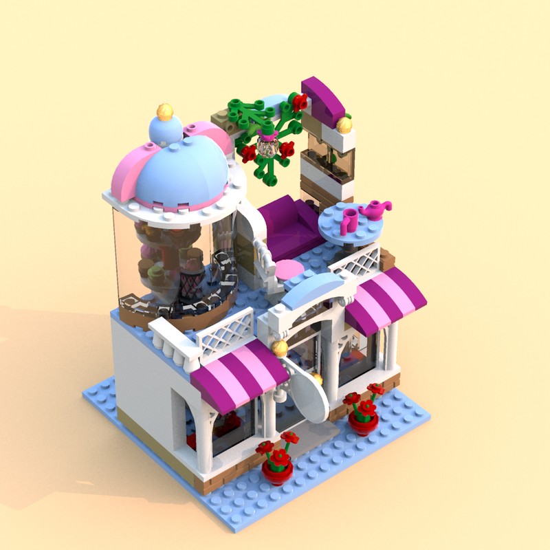 Lego Cupcake Cafe Alternate Build