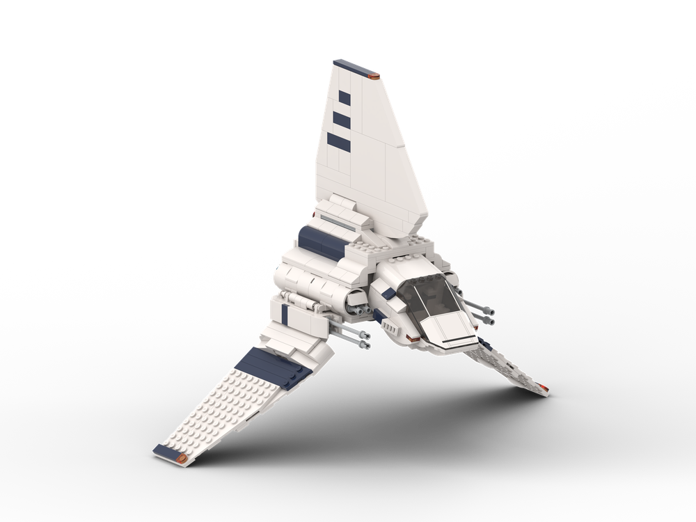 Lego Upgraded Nostalgia: 7166 Imperial Shuttle