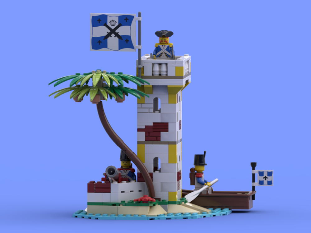 Lego Sabre Island 6265 Redux