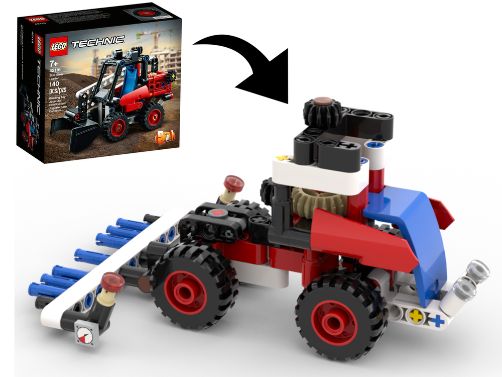 Lego 42116 Alternative Build (tractor)