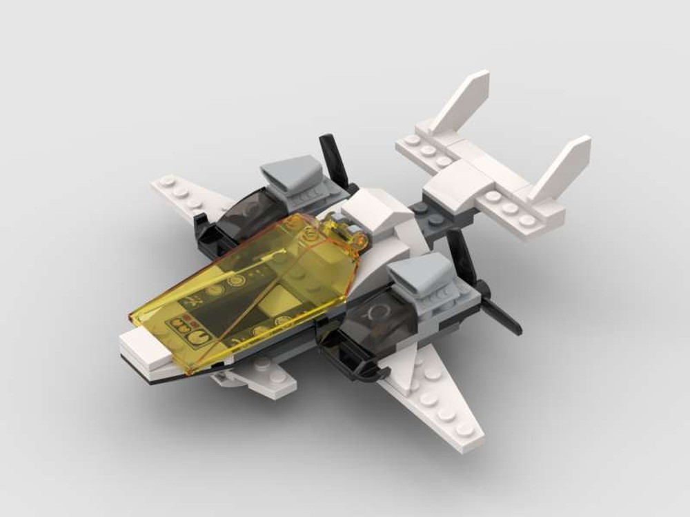 Lego Dove One - Twin prop Plane