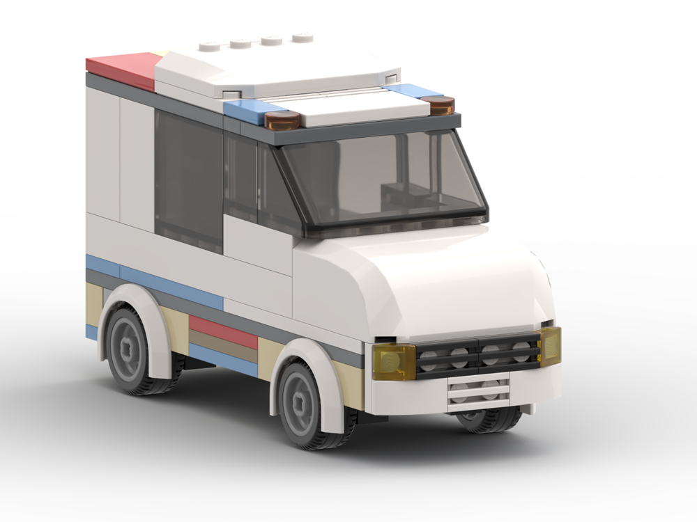Lego Cube Van