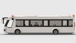 Airport shuttle bus