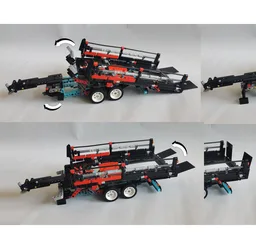 Road Train Car Trailer - 42106C model