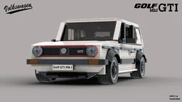 Volkswagen Golf MK1 GTI (White Edition)
