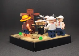 Zoro saves Luffy - One Piece Diorama Series Part 2