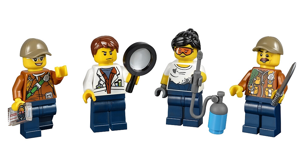 Lego City Jungle Minifigure Collection