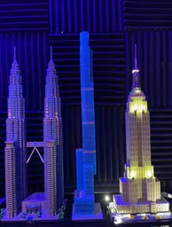Central Park Tower 1:800 Scale
