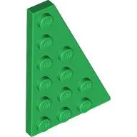 Wedge Plate 6 x 4 Right / Green