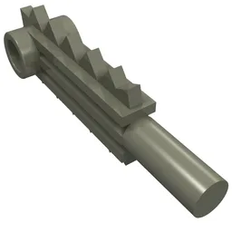 Tool Chainsaw Blade / Dark Gray