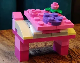 Pink BBQ-Grill