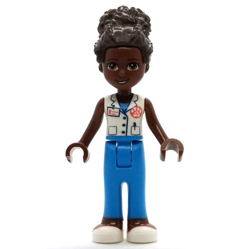 Lego Nandi - White Coat, Dark Blue Legs