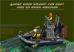 Swamp Fan Boat - Large Sized