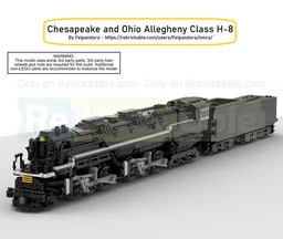 Chesapeake and Ohio Allegheny Class H-8