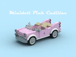 Minidoll Pink Cadillac