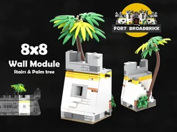 Fort Broadbrick - 8x8 Wall module