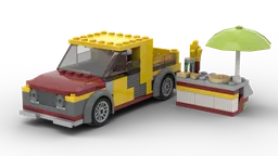60150 Racing Pickup & Food Stall
