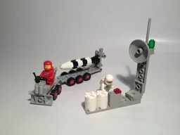 Mini Communication Center and Rocket Transport