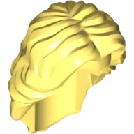 Hair Mid-Length Wavy with Center Part / Bright Light Yellow