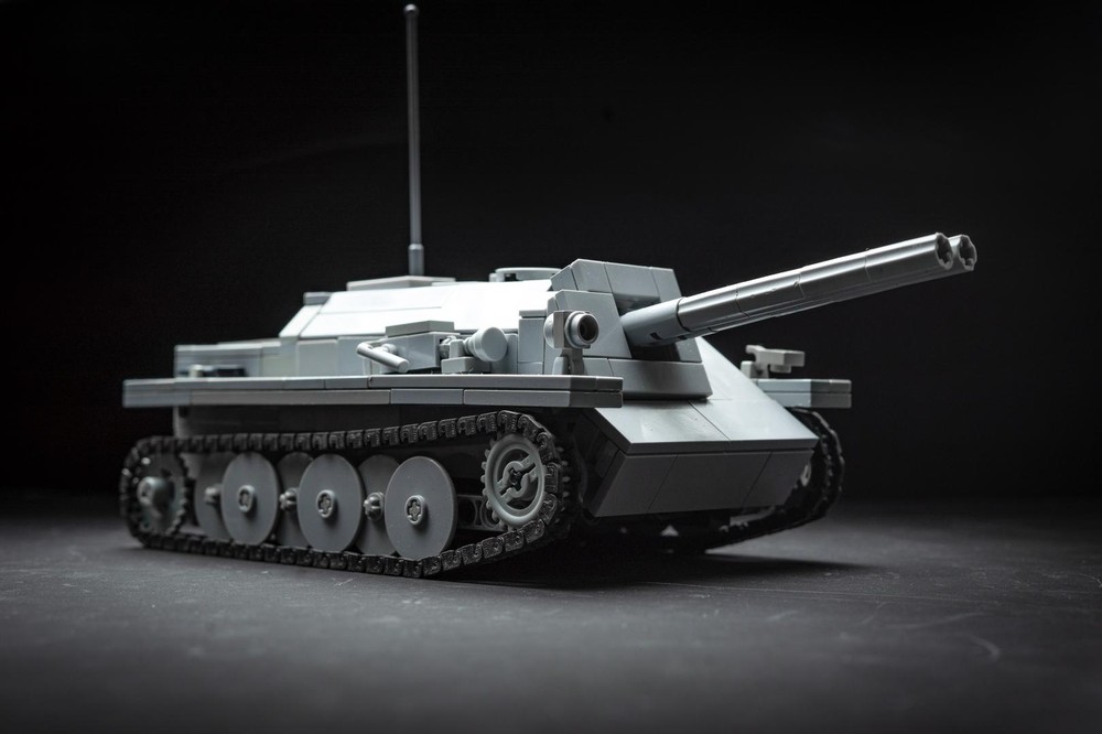 Lego technic RC "Panzerkleinzerstörer" german WW2 concept tank
