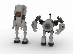 P-body and Atlas from Portal 2
