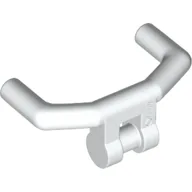 Handlebars with Angular Handles / White