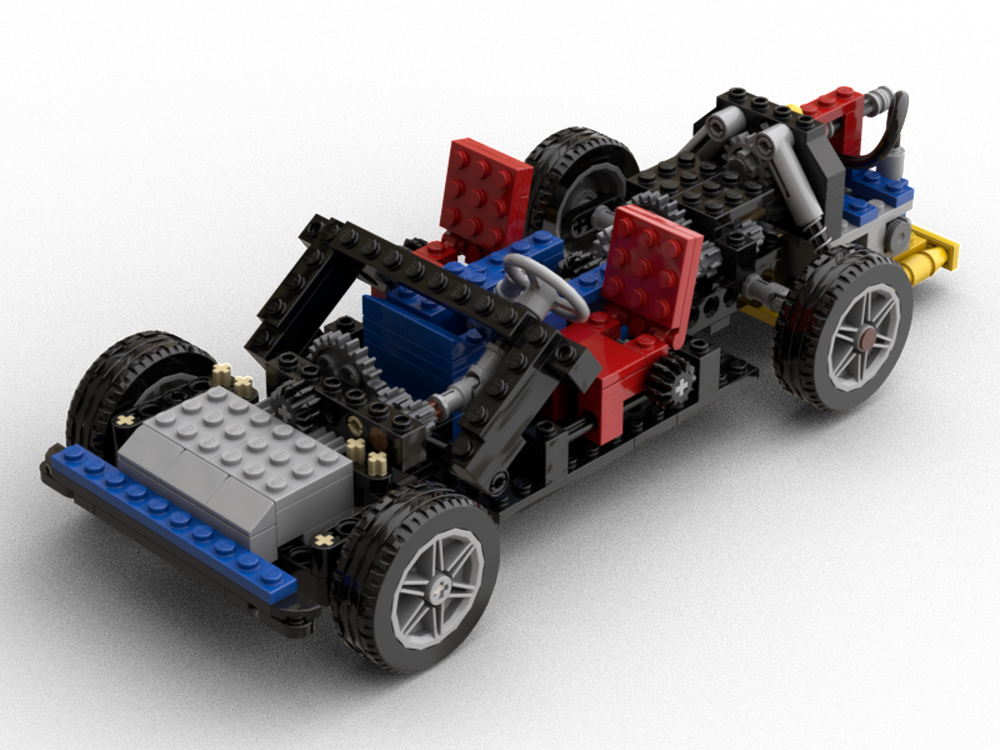 Lego Mini 8860: Car Chassis