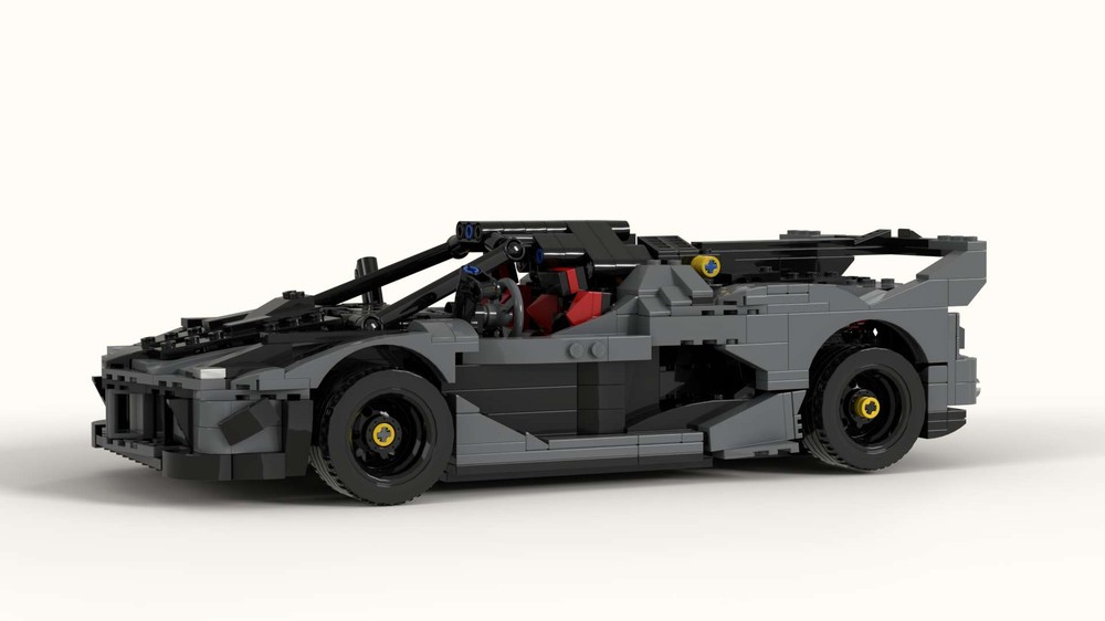 Lego Ferrari FXX-k evo RC car in 1/15,gray ver.