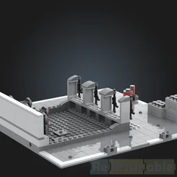 Modular Coruscant shooting range