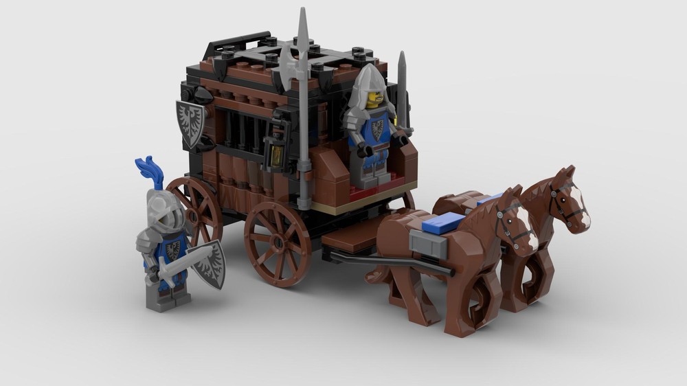 Lego Gold Transporter
