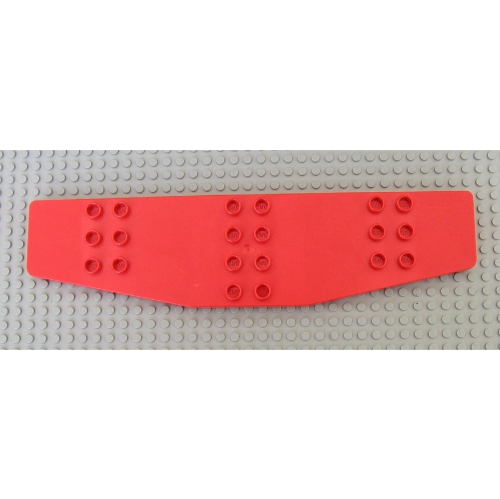 Lego Duplo Airplane / Jetliner Wings 4 x 16 x 1/2 / Red