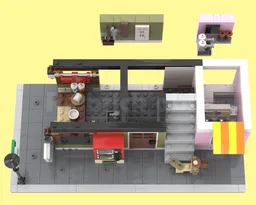 Downtown Noodle Shop Modular Modification (31131)