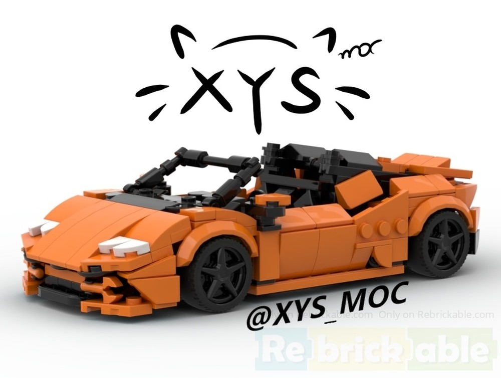 Lego Lamborghini Huarcan EVO Spyder