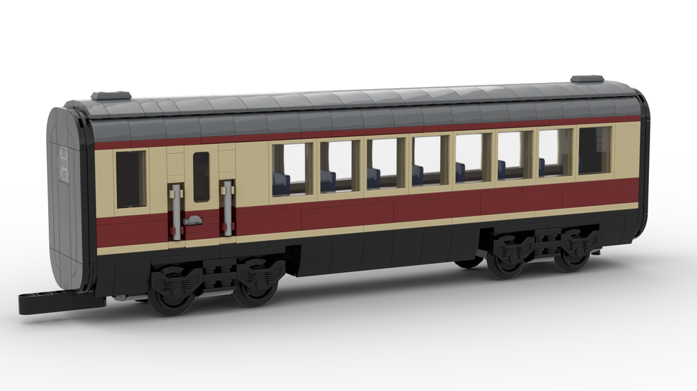 Lego BR 601 ( VT 11.5 ) TEE large area car from the German Federal Railway ( 6wide )
