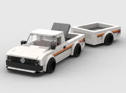 1982 Volkswagen Caddy Mk1 with Trailer