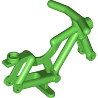 Bicycle Frame, Reinforced Headlight [Hollow Stud] / Bright Green